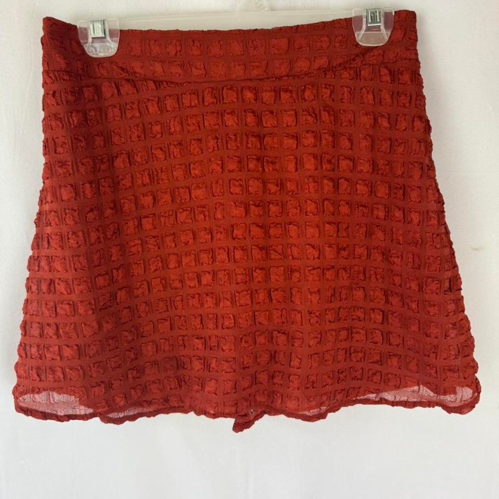 Urban Outfitters Orange / Rust mini skirt Sz Medium
